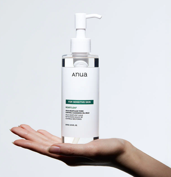 Anua - Huile nettoyante douce pour le contrôle des pores Heartleaf - 200 ml