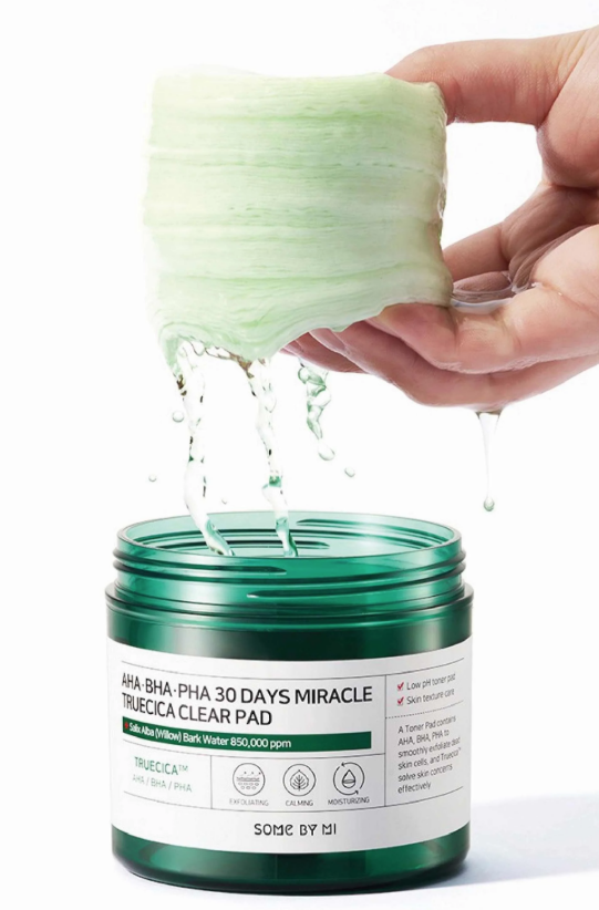 SOME BY MI - Compresses transparente Truecica Miracle 30 jours AHA BHA PHA - 125 ml