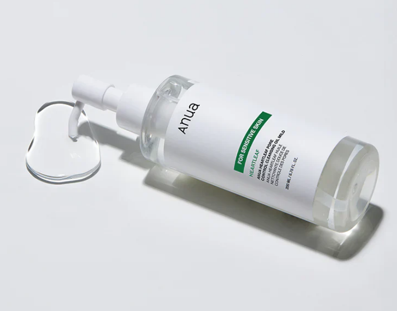 Anua - Huile nettoyante douce pour le contrôle des pores Heartleaf - 200 ml